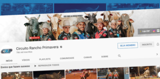 Maior canal de rodeio no YouTube
