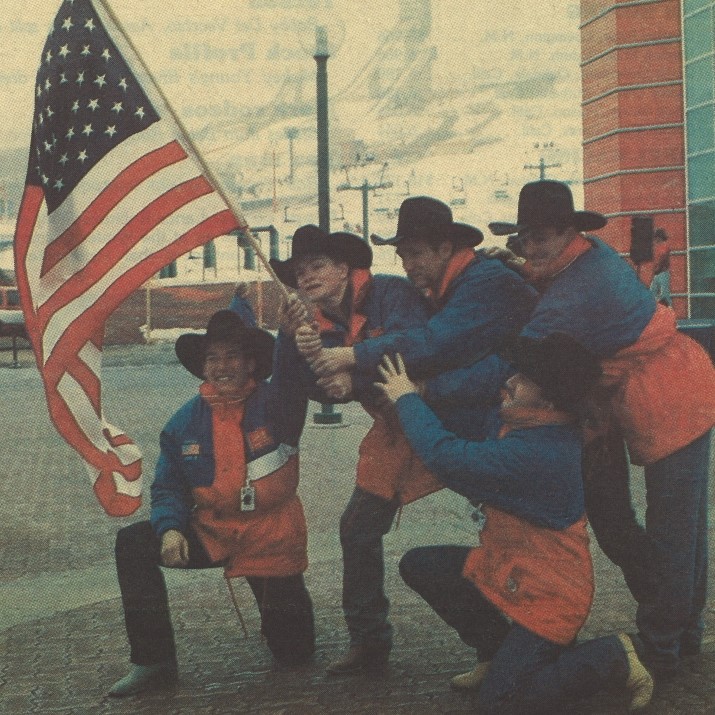 Equipe de Rodeio dos Estados Unidos nos Jogos Olímpicos de Calgary